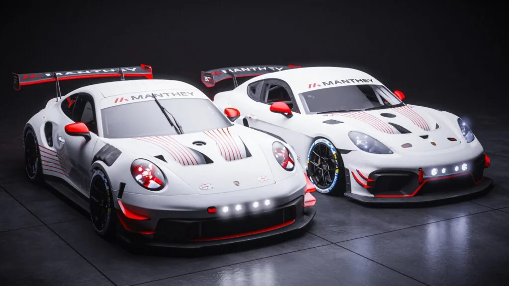 Manthey unveils two limited-edition Porsche race cars for 30th anniversary
