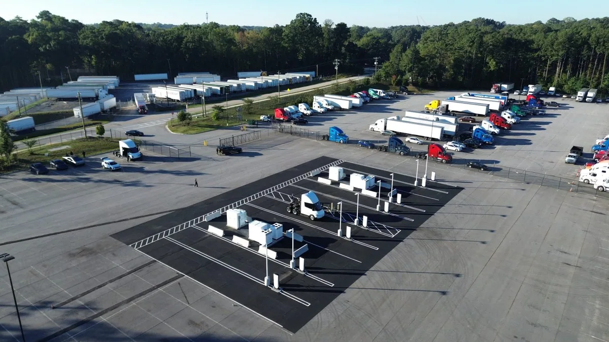 Tesla adds 14 Semi Megacharger stalls in Georgia and South Carolina