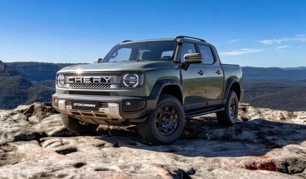 Chery Stockman Pickup Gets 469 HP Plug-In Diesel Engine