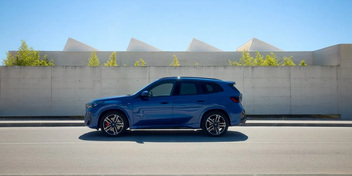BMW iX1 spotted in testing with Neue Klasse design
